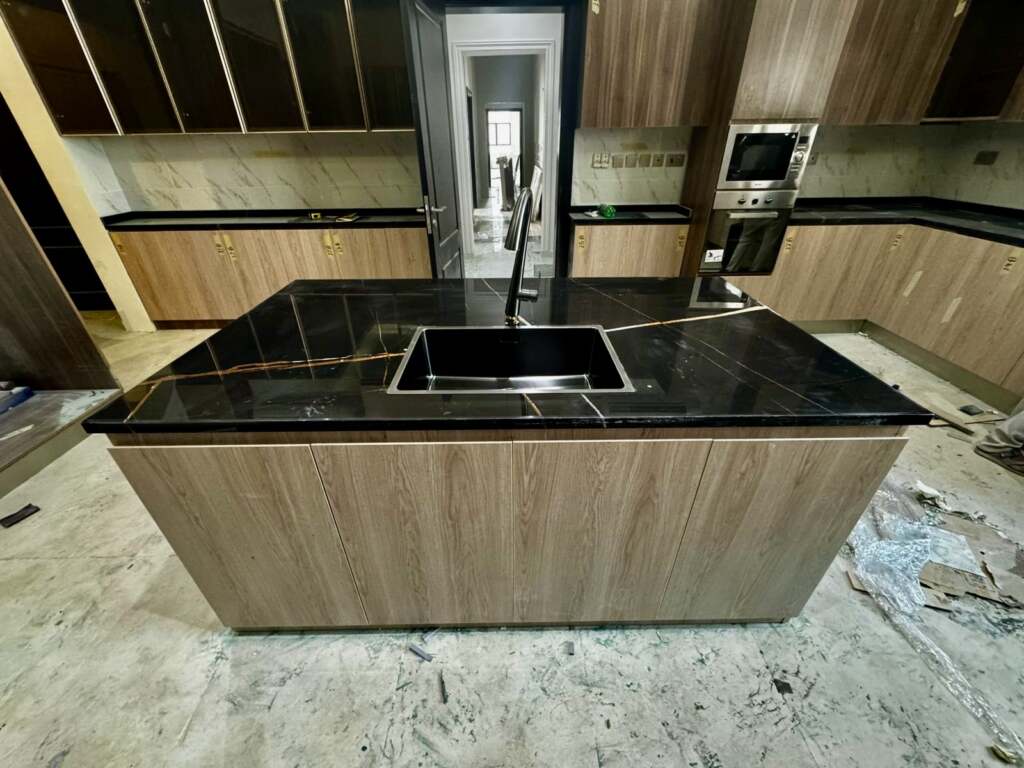 Marble kitchen top in abu dhabi